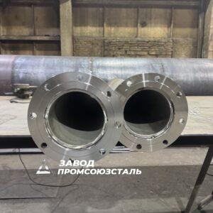 Патрубок приемо-раздаточный 600 мм Ст3сп5 Цельносварной